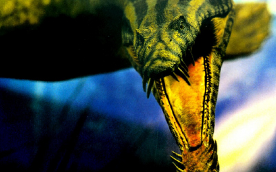 Saurierskelett im Urweltmuseum Bayreuth